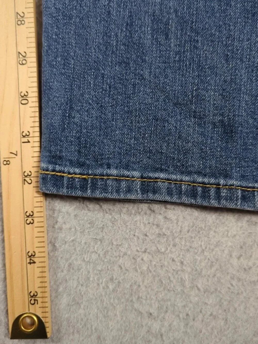 Levi's 569 Jeans Men's 34x34 (Actual 34x32) Blue Loose Straight Fit Stretch